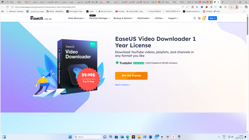 برنامج مجاني لتنزيل فيديو تيك توك وتنزيل فيديو انستا بدون علامه مائيه