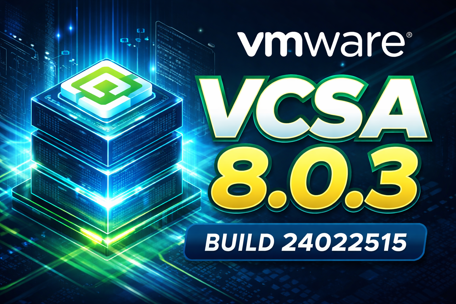 VCSA 8.0.3 futuristic design