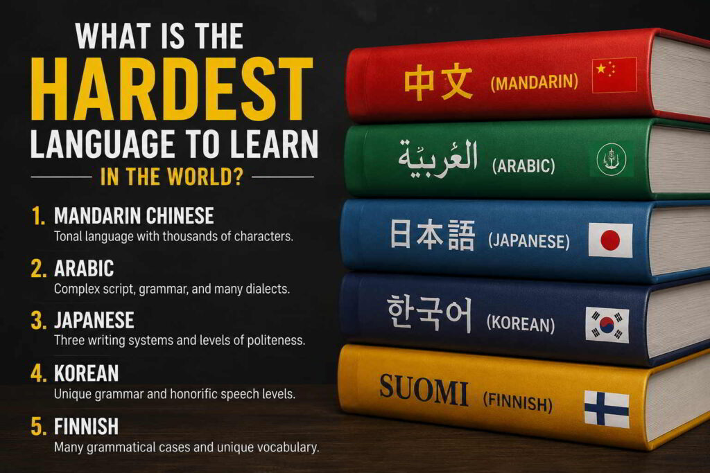 what is the hardest language to learn