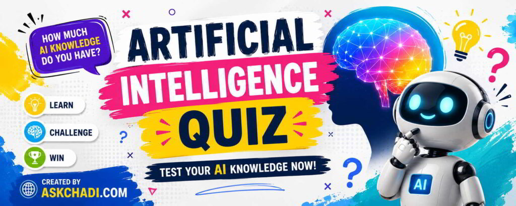 Artificial Intelligence Quiz BANNER