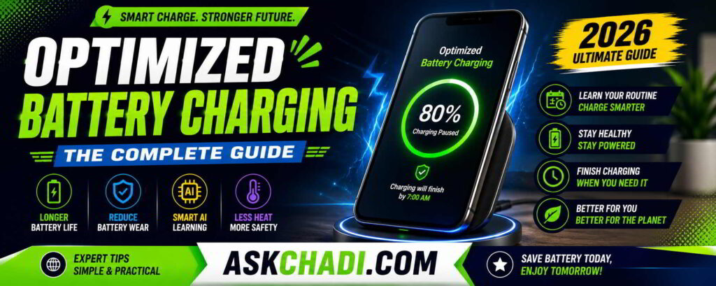 Optimized Battery Charging BANNER