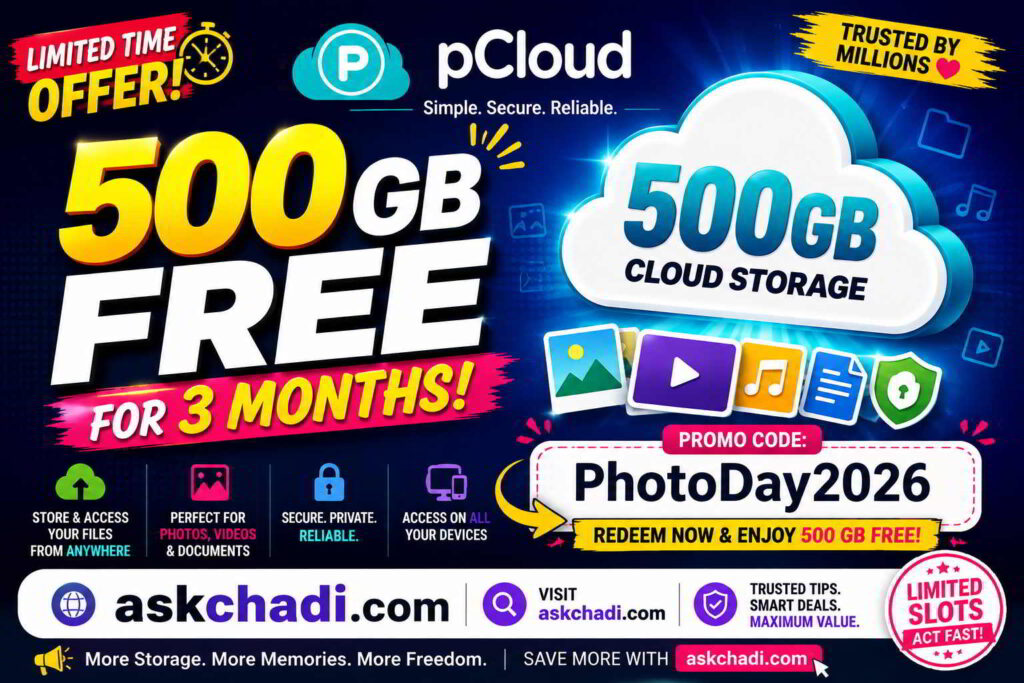 pcloud 500 gb free 3 months banner
