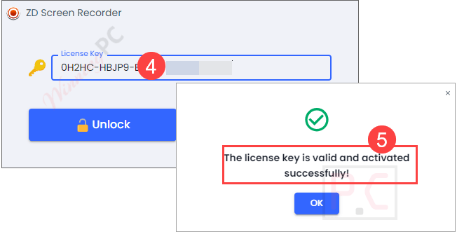 zd screen recorder step2