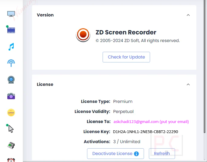 zd screen recorder step3