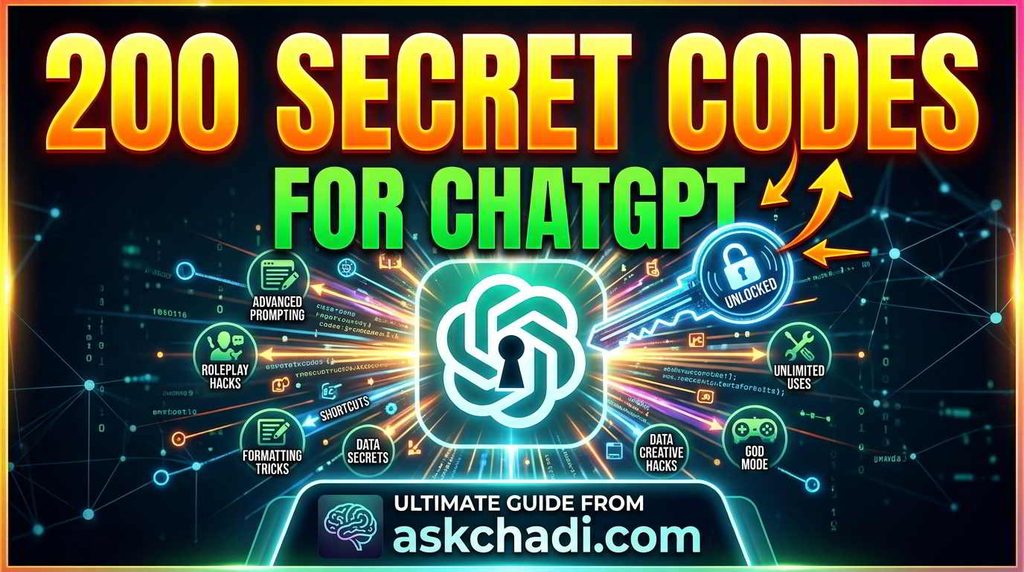 200 Secret Codes for ChatGPT.